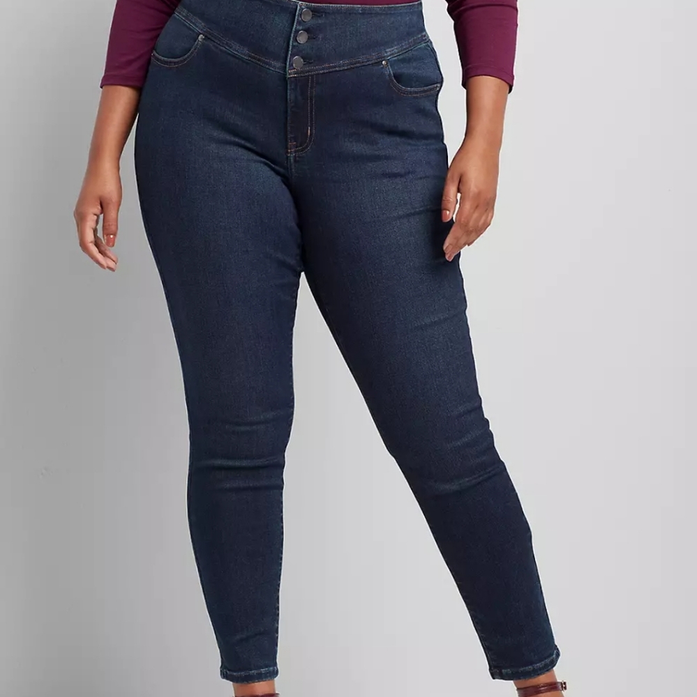 Lane Bryant High Rise Jegging in Size 26